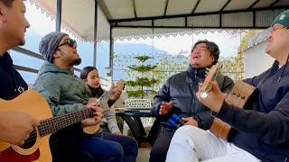 "Eutai pirati" Anmol gurung | Sanjeev Baraili | And the mountain folks at North sikkim..🎶🎵