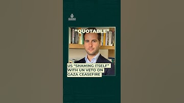 US “shaming itself” with UN veto on Gaza ceasefire