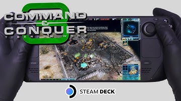 Command & Conquer 3 Tiberium Wars | Steam Deck Gameplay | Steam OS