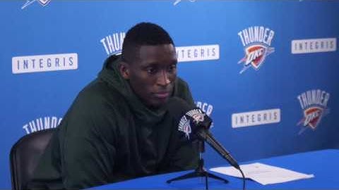 4.26.17 Thunder Exit Interviews with Victor Oladipo (Part 1 of 2)