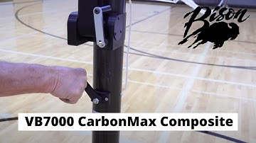 VB7000 CarbonMax Composite Volleyball Systems from Bison, Inc.