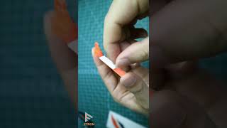 Assemble rubber band eastic powere flying plane - #shorts