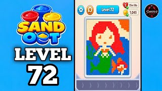 Sand Out Color Puzzle Level 72 Walkthrough Solution