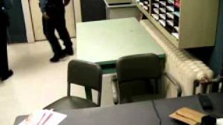 Brandon police use Taser on Correctional Academy head 3.flv