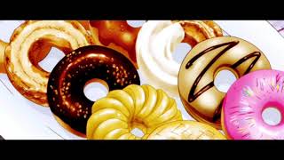 Anime Food Donuts