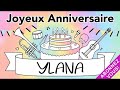 Nouveau joyeux anniversaire ylana guitare jazz manouche ilana illana yllana