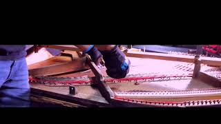 Bass String Installation Spinet Upright Piano