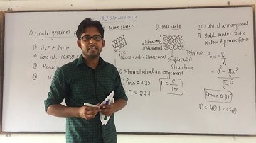 Lecture No 24 Soil Mechanics Topic - Soil Structure