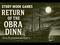 75-100% Complete | Return of the Obra Dinn | Live Playthrough Part 5