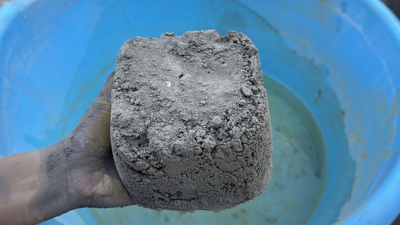 Requested video ||chat wala texture water crumbling paste play +dry floor crumbling 🔥