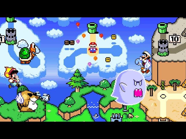 New Super Mario World 2 - Around the World (Longplay/Playthrough