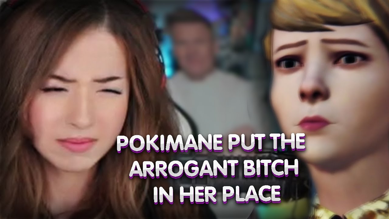 Pokimane put the arrogant bitch in her place