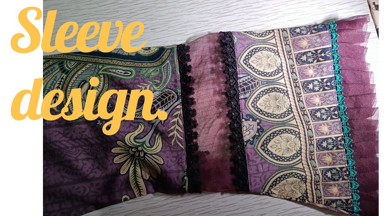 New trendy sleeve design/ bazu ka design/cutting stitching 2022.