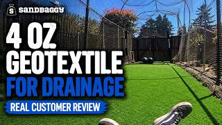 4 oz Geotextile Fabric for Drainage & Gravel | Customer Review 49910 4oz Woven 12 5 X432 Geo Textile Fabric Ameriscape