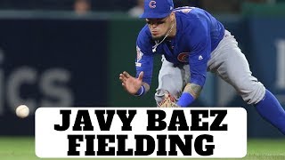 Javy Baez Fielding Mechanics Breakdown [Infield Fielding Mechanics]