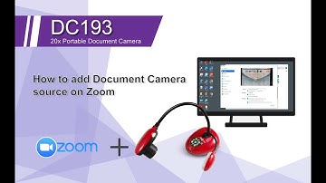[InstallAV] DC193 How to Add Document Camera Source on Zoom | Lumens ProAV