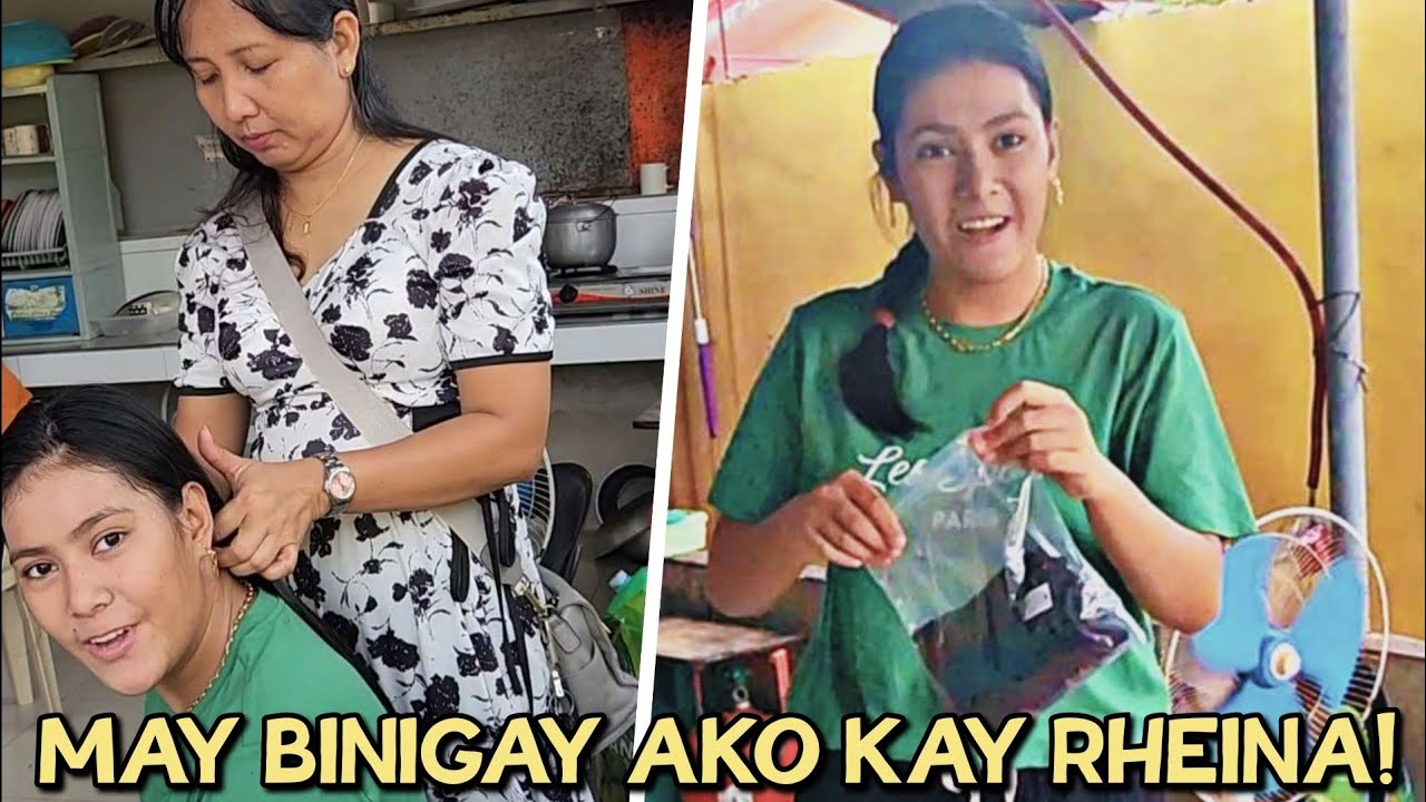 RHEINA SUNDUIN DAW NG KANYANG MAMA + MERON AKONG BINIGAY SA KANYA - YouTube