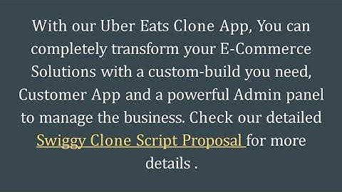 Readymade Best Swiggy Clone Script - DOD IT Solutions