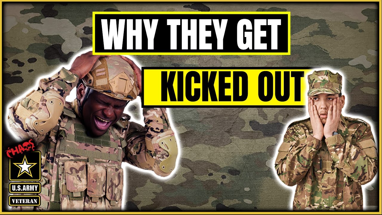 Reason why a soldier gets kicked out of the Army 