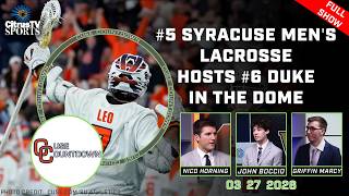 #5 Syracuse Men's Lacrosse hosts #6 Duke | 'Cuse Countdown | March 28th, 2026