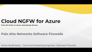 Introducing Cloud NGFW for Azure
