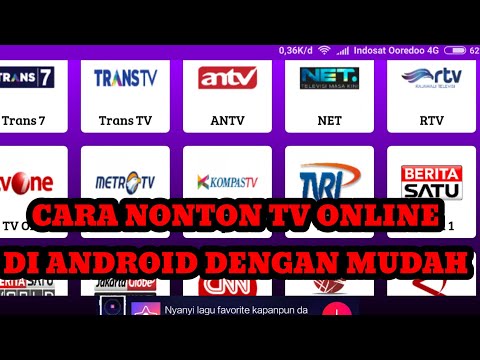 Cara nonton TV online Di Android