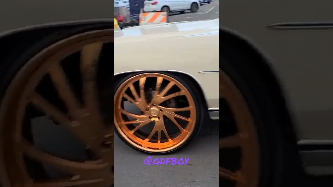 1971 Impala Vert on All Gold Savini 26s