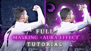 Full masking +Aura effect tutorial in alight motion ( preset )