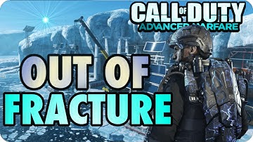 COD AW Easy* OUT THE MAP FRACTURE DLC Sky Barrier (Advanced Warfare Glitches)