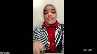 Maria from Ga*a told My War Story at the World Storytelling Cafe on 7 February 2026 🕯️