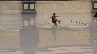 Shafa kamila , Jogja open 3, juara 5 classic slalom U9