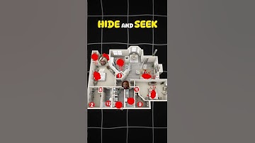 Choose where to hide quickly 🤫😲  #hideandseek #game #survive #horror