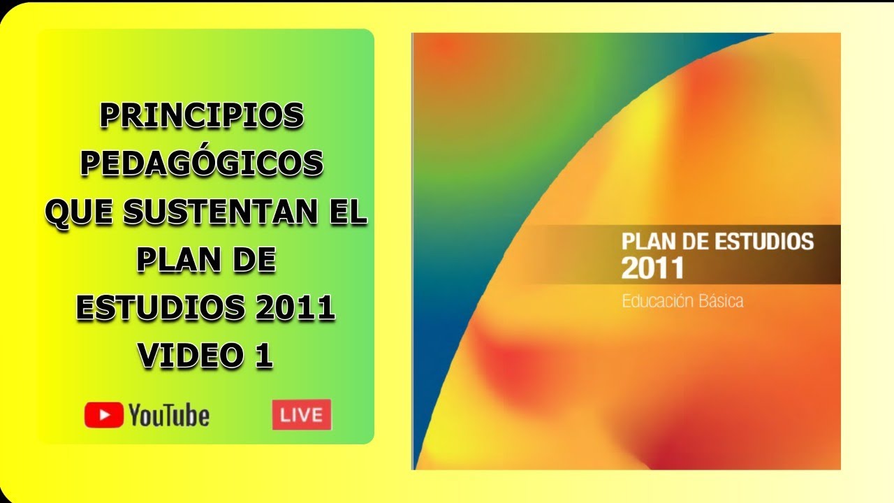 PRINCIPIOS PEDAGÓGICOS QUE SUSTENTAN EL PLAN DE ESTUDIOS 2011 - YouTube