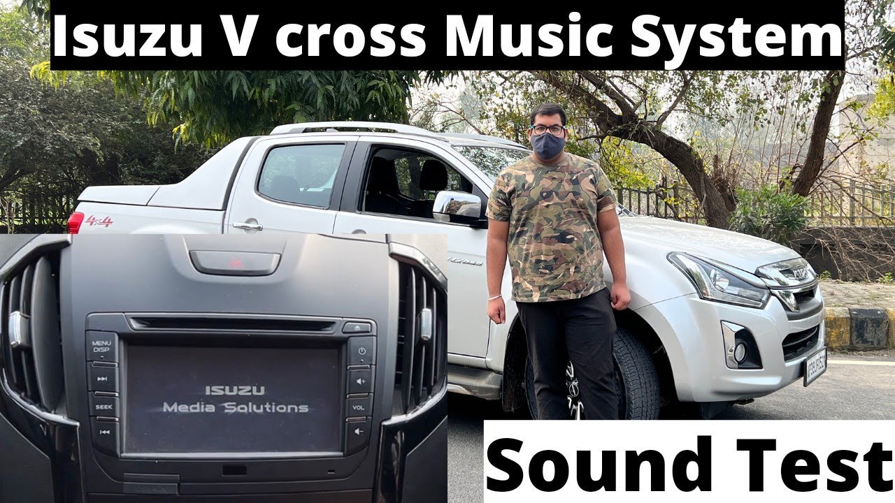voxうります Isuzu V cross Music System 🎶| Detailed Video 😎 | 17.8 cm