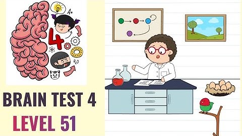 🧠 Brain Test 4 Level 51 | Doctor Worry needs a chicken to sit on the eggs | Walkthrough