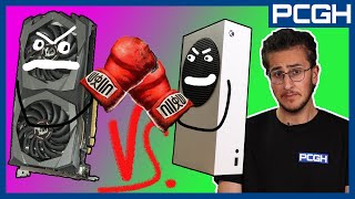 300 EURO Battle | XBOX Series S vs. GTX 1650 - KONSOLE oder PC?