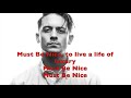 Must Be Nice Lyrics G-Eazy ft. Johanna Fay