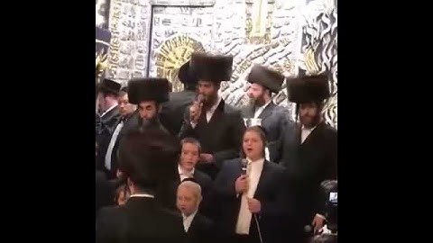 Thumbnail of Beri Weber Sings at Chuppah of Singer Shmily Ungar