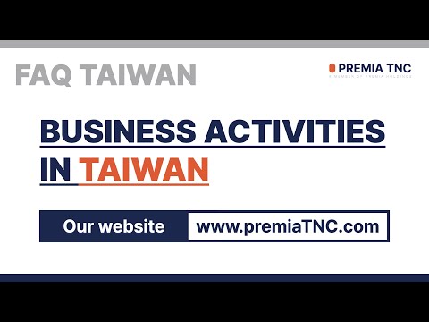 FAQ Taiwan - Business Activities in Taiwan