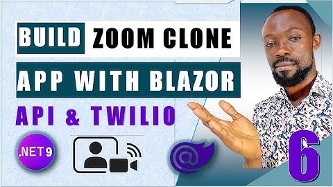 Build Zoom Cloned with .NET 9 Blazor & Web API - Build Backend API🚀