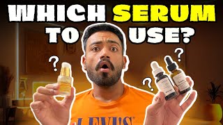 WHICH SERUM SHOULD YOU USE BEST FACE SERUMS Niacinamide serum Vitamin C serum Retinol serum