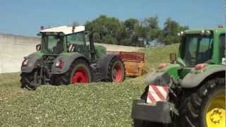 Fendt 936 Vs John Deere 6930 In Trincea 2012