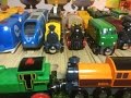 🇳🇱HD compilatie 20 verschillende BRIO Houten treinen Toy locomotieven (03870 nl)