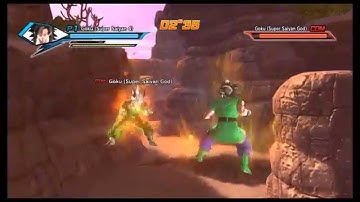 Dragon Ball Xenoverse (PC): SSJ5 Goku AF Vs. Xicor Gameplay [MOD]