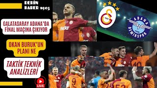 Galatasaray Adana Da Hata İstemi̇yor Okan Buruk Un Plani Ne Gs Transfer Haberleri̇ Soru Cevap