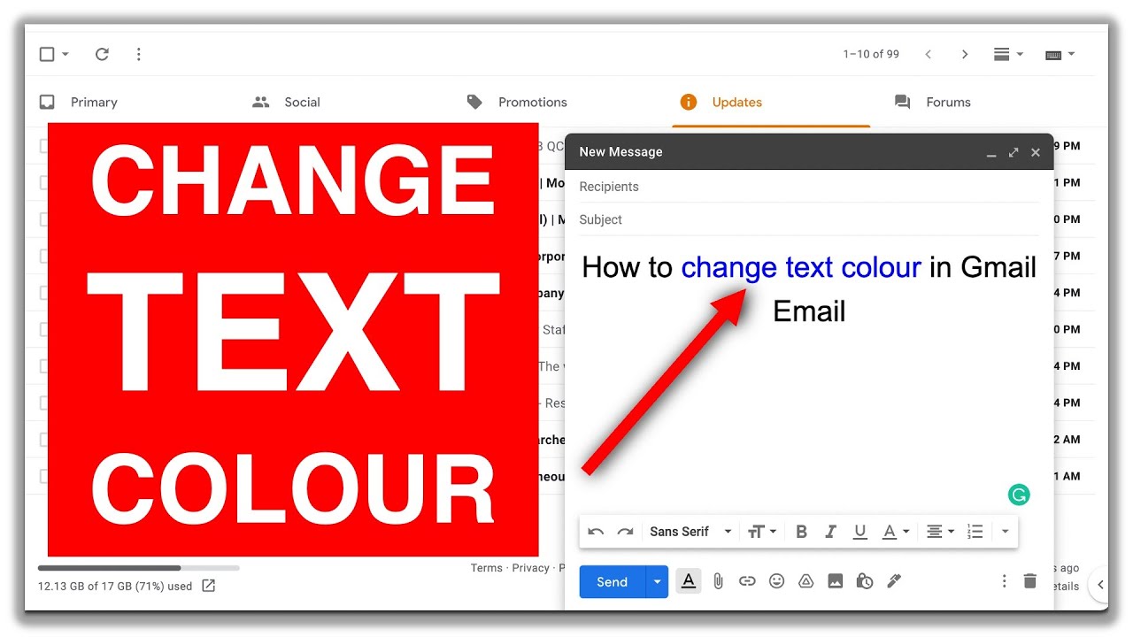 How To Get Colored Text, Change Font & Text Color