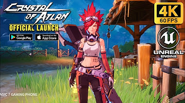 Crystal Of Atlan (Official Launch) Gameplay - Ultra Graphics 4K60Fps 165Hz Android iOS Download Link