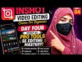 InShot Video Editing Course Day 4 | Amazing Effects & Smooth Transitions for Beginners | Hindi