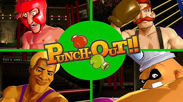 【Title Defense】All Minor Circuit Challenges In Punch Out!! Wii