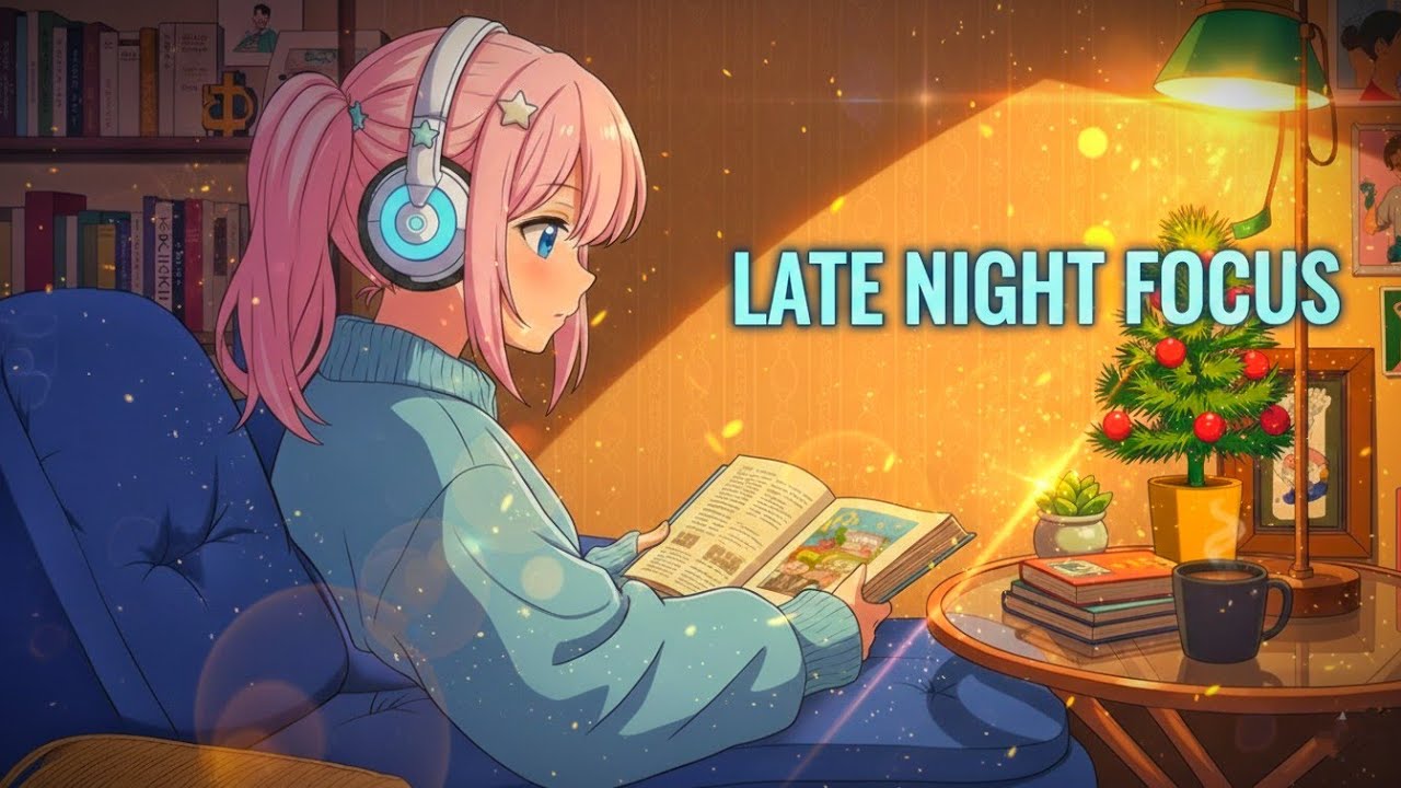 Cozy Winter Night Lofi ❄️ Study Beats for Deep Focus | Relaxing Chillhop Mix